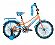 Картинка Детский велосипед Forward Azure 18 2021 (коричневый/голубой)