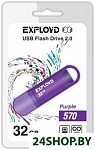 Картинка USB флэш-накопитель EXPLOYD 32GB-570 (пурпур)