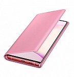 Картинка Чехол Samsung LED View Cover для Samsung Galaxy Note 10 (розовый) (EF-NN970PPEGRU)