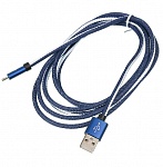 Картинка Кабель DIGMA USB A (m) micro USB B (m) 2 м синий