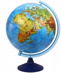 Картинка Глобус Земли политический с подсветкой от батареек. Диаметр 320мм