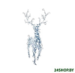 Картинка 3D-фигура Decowelder Олень Ажур 1.9 м (холодный белый)