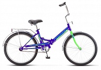 Картинка Велосипед Pioneer Oscar 24 (14, синий/зеленый)