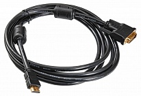 Картинка Кабель Buro HDMI-19M-DVI-D-3m 24M/19M (3 м)