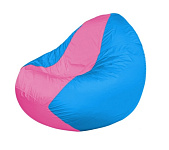 Картинка Бескаркасное кресло Flagman Classic К2.1-250 (розовый/голубой)