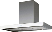 Картинка Вытяжка Ciarko Quatro White Slim 90 inox (1100 куб. м/ч)