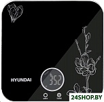 Картинка Кухонные весы Hyundai HYS-KG421 (чёрный)
