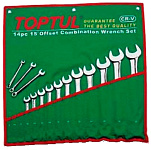 Картинка Набор ключей Toptul GAAA1404 14 предметов