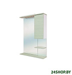 Картинка Onika Шкаф с зеркалом Элита 60.02 правый (оливковый) [206022]