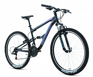 Картинка Велосипед Forward Raptor 27.5 1.0 р.16 2020 (черный/фиолетовый)