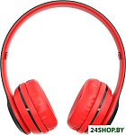 Картинка Наушники Borofone BO4 (черный/красный)