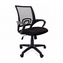 Кресло CHAIRMAN 696 LT (черный/серый)