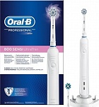 Картинка Электрическая зубная щетка Oral-B Pro 800 Sensi UltraThin D16.524.3U