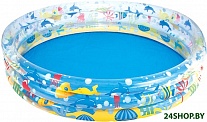 Картинка Детский круглый бассейн Подводный мир Bestway 51005