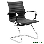 Картинка Кресло Norden Техно CF HB-100 (экокожа, хром/черный)