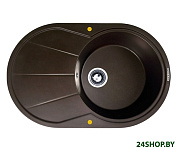 Картинка Кухонная мойка Zigmund and Shtain KREIS OV 770 B (швейцарский шоколад)