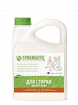 SYNERGETIC Биоразлагаемый концентрированный гель для стирки цветного белья, 2,75 л