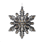 Картинка Игрушка Erich Krause Decor Снежинка золотая (49588)