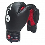 Картинка Перчатки для единоборств Rusco Sport 6 Oz (черный)