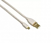 Картинка Кабель Hama H-78468 USB 2.0 A-mini B (m-m) (1.8 м) (белый)