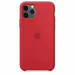 Картинка Чехол Apple Silicone Case для iPhone 11 Pro Max (красный)