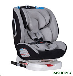 Картинка Детское автокресло Farfello Isofix YB102A (серый/черный велюр)
