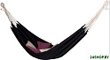 Подвесной гамак Гамак-Бай BB147K (черный)