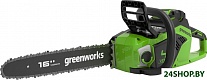 Картинка Аккумуляторная пила Greenworks GD40CS18 (без АКБ)
