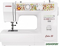 Картинка Швейная машина JANOME Color 55 (белый)