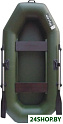 Гребная лодка Муссон S 250 (зеленый)