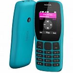 Картинка Мобильный телефон Nokia 110 (2019) (голубой)