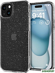Liquid Crystal Glitter для iPhone 15 ACS06788 (затемненный/прозрачный)