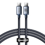 Картинка Кабель Baseus CAJY000701 USB Type-A - USB Type-C (2 м, черный)