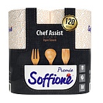 Soffione Premio Chef Assist Полотенца целлюлозные на гильзе, 3 слоя, 2 рул.