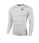 Картинка Термокофта Kelme Tech Fit L/S Thin 3891113-100 (S, белый)