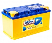Картинка Автомобильный аккумулятор AKOM 6СТ-90VL R+ (90 А·ч)