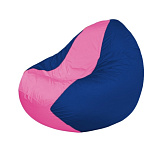 Картинка Бескаркасное кресло Flagman Classic К2.1-205 (розовый/синий)