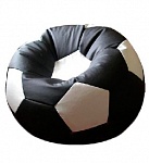 Картинка Кресло-мешок Flagman Мяч Стандарт М1.3-1610 (черный/белый)