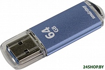 Картинка USB Flash SmartBuy V-Cut 64GB (синий)
