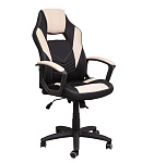 Картинка Кресло AksHome Тайгер (черный/бежевый)