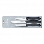 Картинка Набор кухонных ножых Victorinox Swiss Classic Paring Knife Set (6.7113.3) (черный)