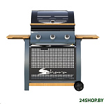 Картинка Газовый гриль для дачи Sahara 3 Burner Oak
