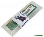Картинка Оперативная память PATRIOT Signature 8GB DDR3 PC3-12800 (PSD38G16002) Retail