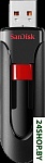 Картинка USB Flash SanDisk Cruzer Glide 16GB Black [SDCZ600-016G-G35]