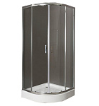 Картинка Душевой уголок BelBagno UNO-195-R-2-90-C-Cr (прозрачное стекло)