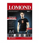 Картинка Термотрансфер Lomond термотрансферная А4 140 г/кв.м. 10 листов (0808451)