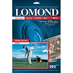 Картинка Фотобумага Lomond суперглянцевая односторонняя A4 295 г/кв.м. 20 листов (1108101)