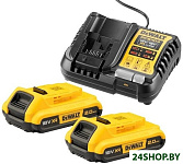DCB1104D2 (18В/2x2 Ач + 12/18В)