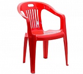 Картинка Кресло садовое Комфорт-1 (красный)