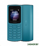 Картинка Мобильный телефон Nokia 105 4G Dual SIM (бирюзовый)